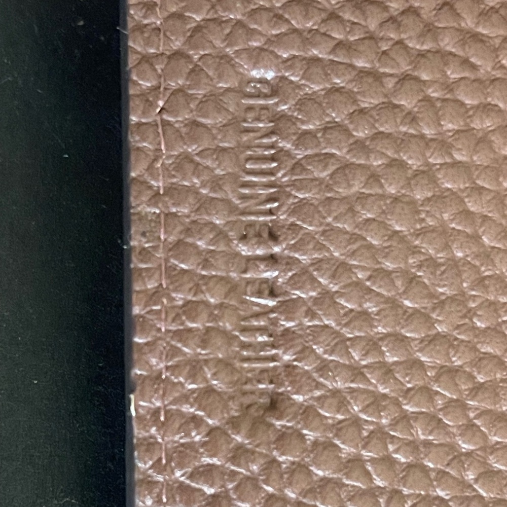 Lodis Tan Authentic Leather Zip Wallet - Picture 11 of 13
